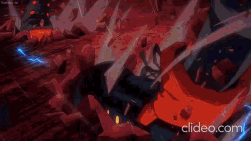 моя геройская академя двойной удар GIF