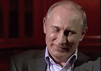 путин смеётся хахаха GIF
