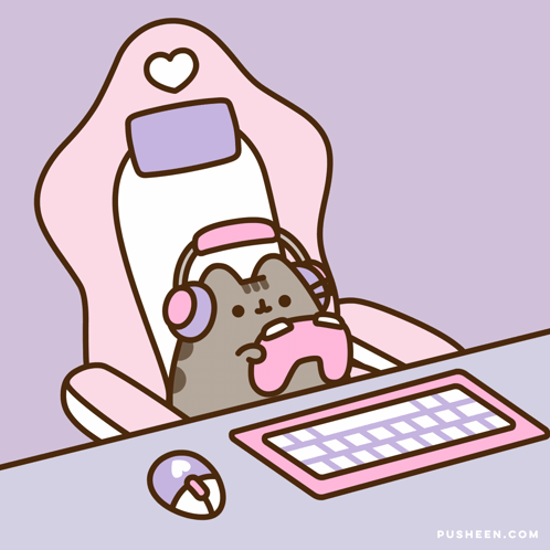 пушин Pusheen GIF