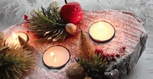 свечи украшения GIF