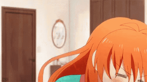 ため息　ためいき　疲れた　アニメ GIF