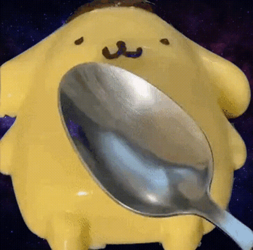ポムポムプリン 宇宙 GIF