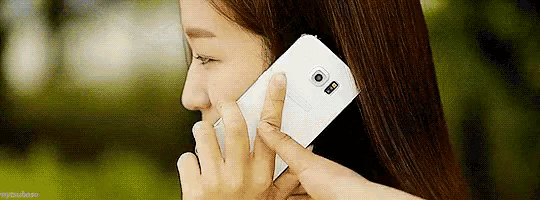 후아유 학교2015 폰 통화 전화 스크린 깨짐 왕따 이지메 학교 학생 고딩 GIF