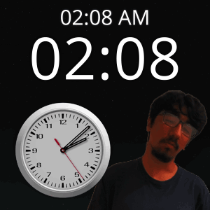 0208 02 08 GIF. This 300 x 300 animated GIF is part of our clock collection. Created by TrueMose. View the original animation, share it, or browse related…