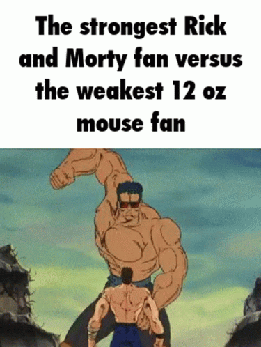 12oz Mouse Rick And Morty GIF