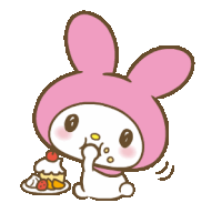 147luv Eating Sticker