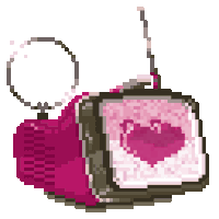 16bit 80s Sticker