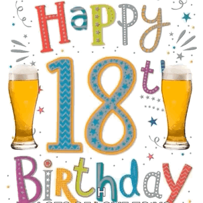 18 18th Birthday GIF