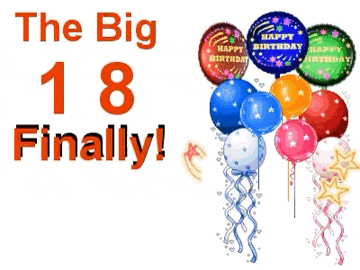 18th Birthday Finally Birthday GIF
