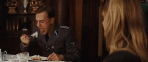 1dahri GIF. This 498 x 210 animated GIF is part of our hans landa collection. Created by belsnickel. View the original animation, share it, or browse…