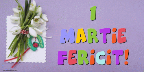 1martie Fericit Martisor GIF. This 498 x 249 animated GIF is part of our martisor collection. Created by mesajeurarifelicitari. View the original animation…
