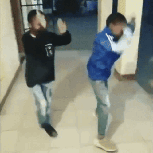 2 Black Kids Dancing GIF