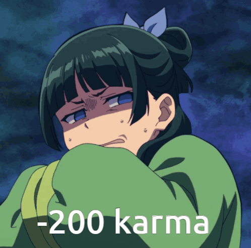 -200 Karma Karma Loss GIF