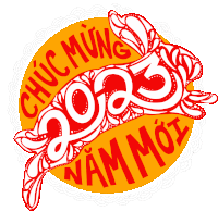 2023 New Year Sticker