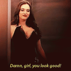 2broke Girls Kat Dennings GIF