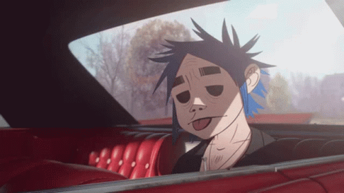 2d Gorillaz GIF