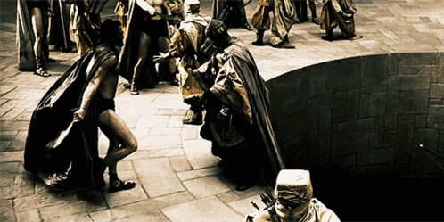 300 Kick GIF