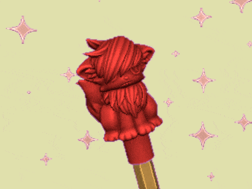 3d Sparklecat GIF
