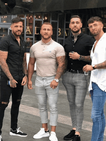 4 Lads In Jeans Dan Horne GIF. This 374 x 498 animated GIF is part of our tight pants collection. Created by autisticconor. View the original animation…