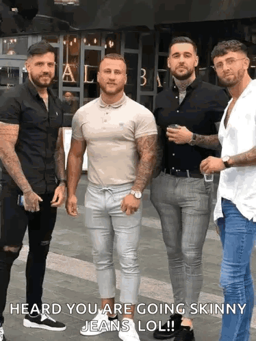 4 Lads In Jeans Dan Horne GIF. This 374 x 498 animated GIF is part of our tight pants collection. Created by tenee2223. View the original animation, share…