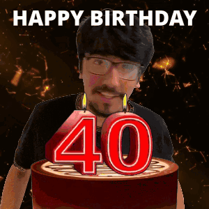 40 Birthday 40 Hbd GIF