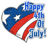 4th Of July America Sticker