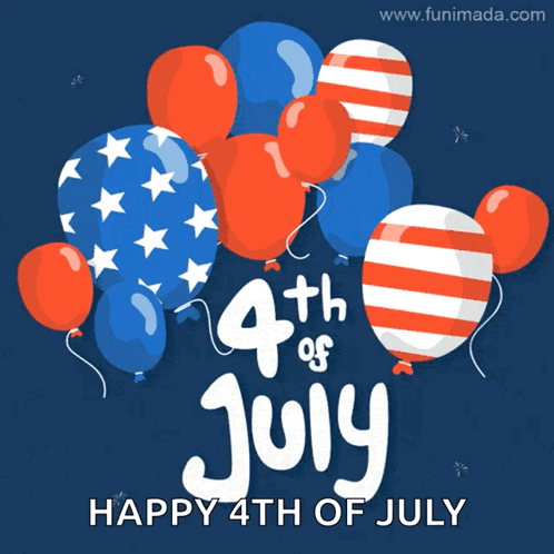 4th Of July Happy Independence Day GIF. This 498 x 498 animated GIF is part of our 4th of july collection. Related themes include balloons, celebrate…