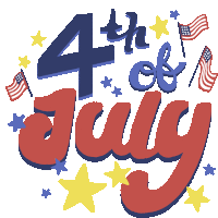 4th Of July Independence Day Sticker
