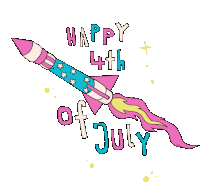 4th Of July July4th Sticker