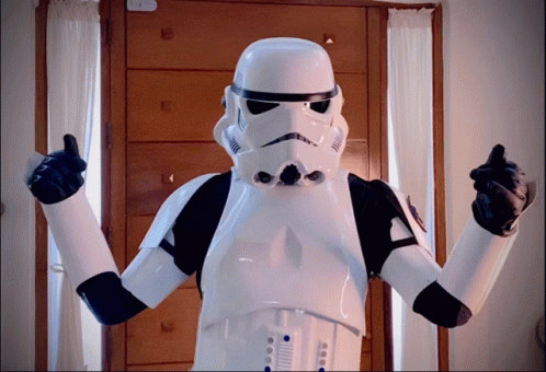 501st Star Wars GIF. This 498 x 340 animated GIF is part of our cutting ribbon collection. Related themes include reaction, star wars, stormtrooper. Created…