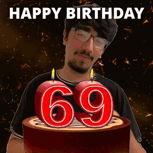 69 Birthday 69 Hbd GIF. This 300 x 300 animated GIF is part of our happy birthday 60 collection. Created by TrueMose. View the original animation, share it…