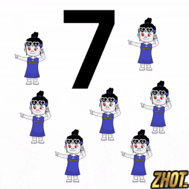 7 Seven GIF