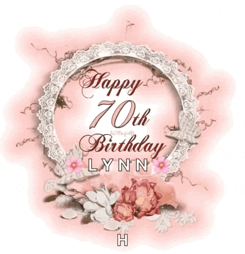 70th Birthday Happy Birthday GIF