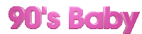 90s 90s Baby Sticker