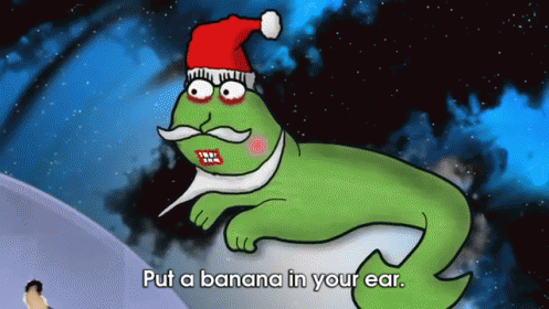 A Banana In My Ear? GIF