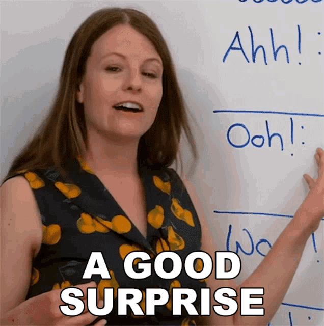 A Good Surprise Emma GIF