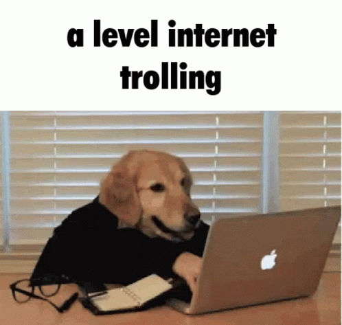 A Level Trolling GIF. This 498 x 473 animated GIF is part of our suficiente internet por hoy collection. Created by SB678. View the original animation…