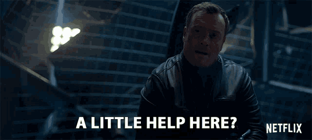 A Little Help Here Toby Stephens GIF