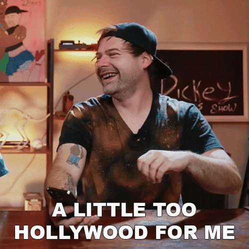 A Little Too Hollywood For Me Jared Dines GIF