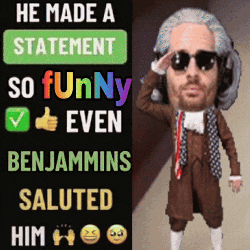 A Statement Ben Jammins GIF. This 498 x 498 animated GIF is part of our lustige freitags bilder collection. Created by BenJammins. View the original…