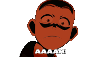 Aaaah Aang Sticker