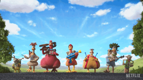 Aardman Chicken Run Dawn Of The Nugget Nick GIF