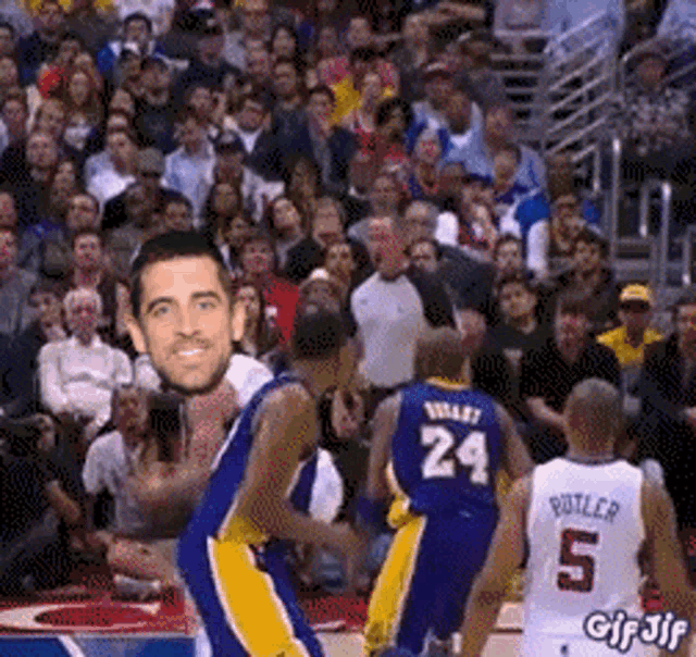 Aaron Rodgers Drew Brees GIF