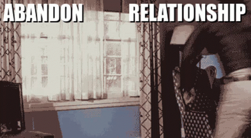 Abandon Relationship GIF