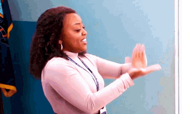 Abbott Elementary Making It Rain GIF