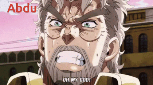 Abdu GIF. This 498 x 278 animated GIF is part of our jojo oh no collection. Created by FunnyManV69. View the original animation, share it, or browse related…