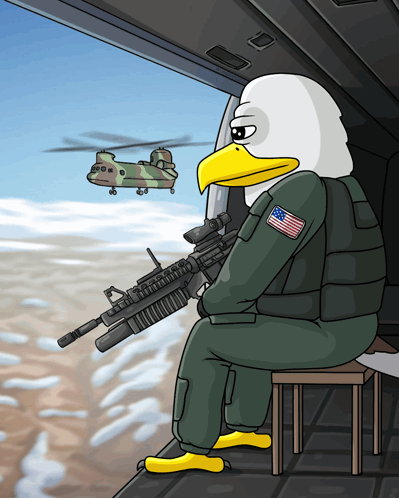 Abe Bald Eagle GIF