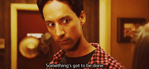 Abed-nadir Raising Eyebrows GIF