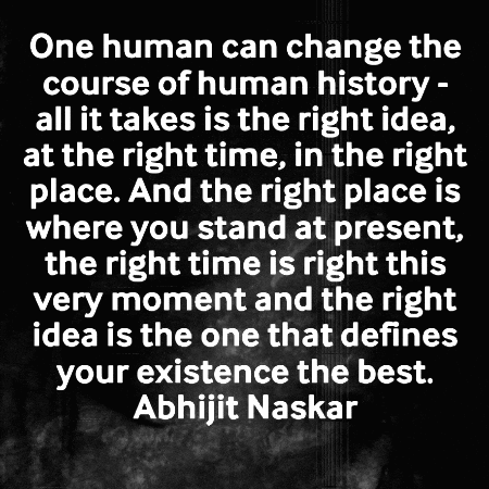 Abhijit Naskar Change The World GIF