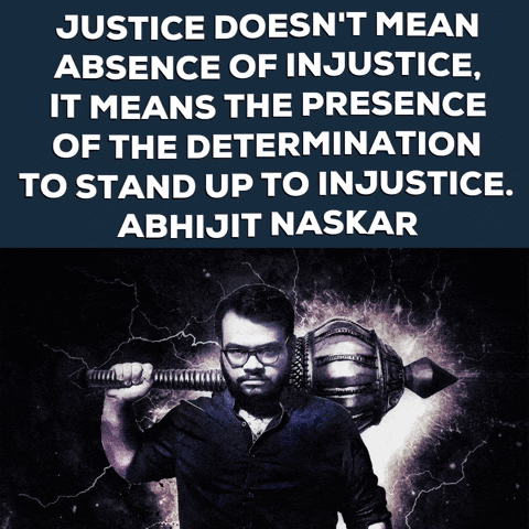 Abhijit Naskar Social Justice GIF
